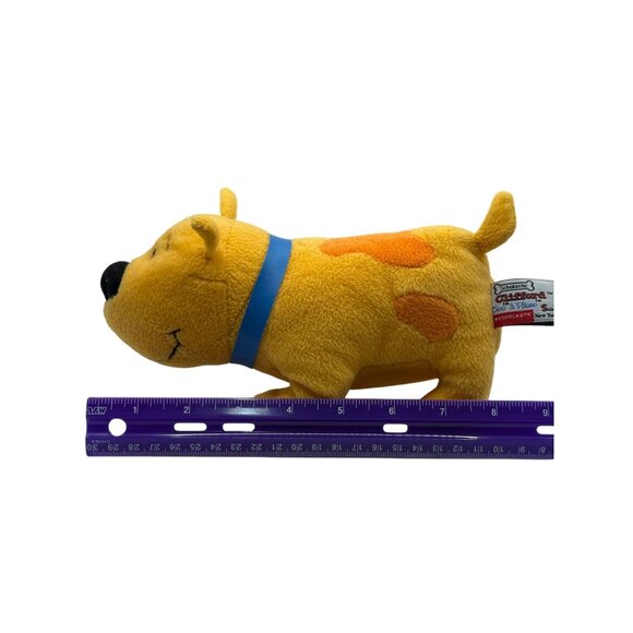 T-Bone from Clifford Big Red Dog Scholastic Plush Dog Toy 8" Yellow & Orange - Picture 5 of 7